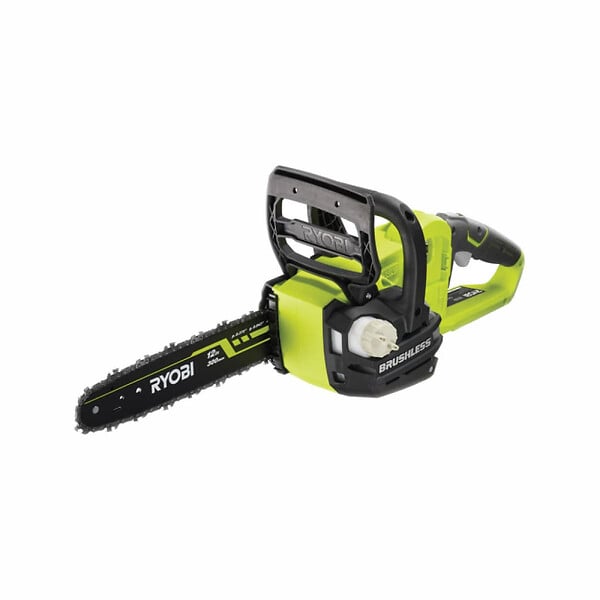 RYOBI - Pack RYOBI Tronçonneuse OCS1830 - 18V One+ Brushless - 1 Batterie 2.0Ah - 1 Chargeur rapide - large