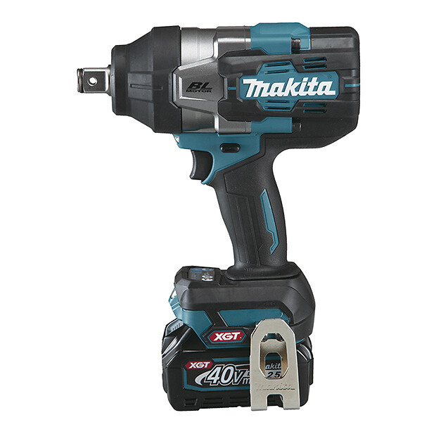 MAKITA - Boulonneuse à  chocs 40V + 2 batteries 2,5Ah + chargeur rapide + MAKPAC 3 - MAKITA - TW001GD201 - large