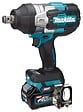 MAKITA - Boulonneuse à  chocs 40V + 2 batteries 2,5Ah + chargeur rapide + MAKPAC 3 - MAKITA - TW001GD201 - vignette