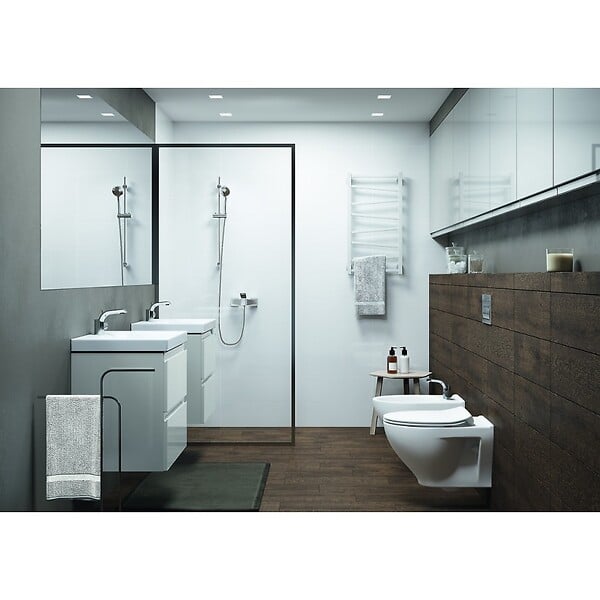 CERSANIT - Meuble de salle de bain-50x40cm-Blanc-Moduo - large