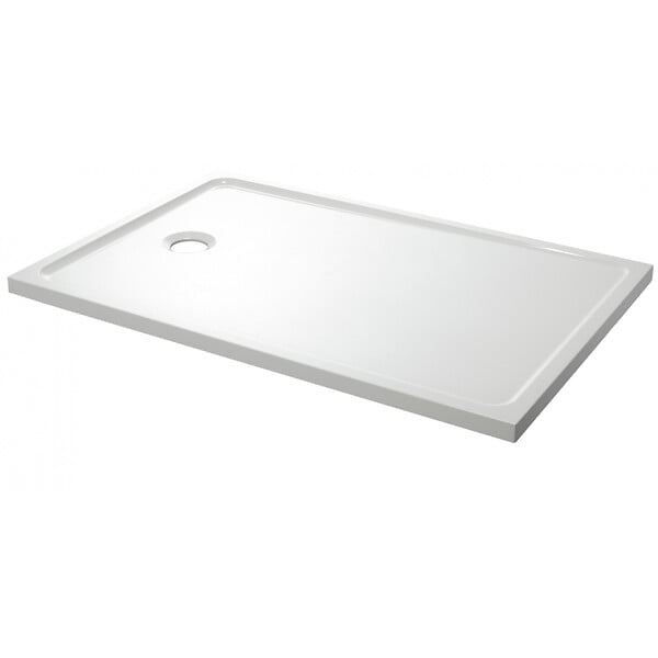 PLANETE BAIN - Receveur extra plat 90x120 en solid surface Tango - large