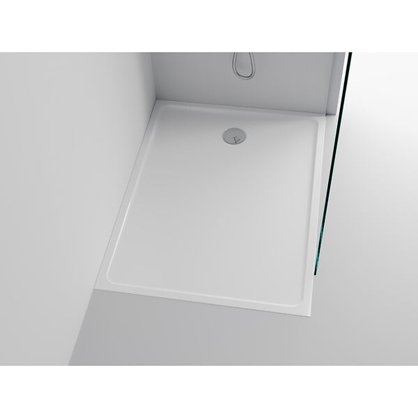 PLANETE BAIN - Receveur extra plat 90x120 en solid surface Tango - large
