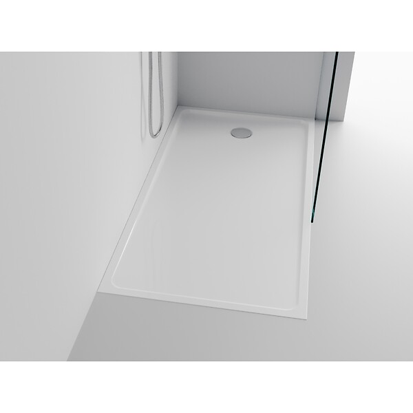 PLANETE BAIN - Receveur extra plat 80x160 en solid surface Tango - large