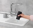 WENKO - Distributeur de savon Easy Squeez-e,noir - vignette