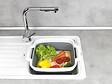 WENKO - Bassine à vaisselle pliable Sira bl.-gr. - vignette