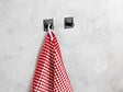 WENKO - Crochet acier inox Ureo, noir 2 pcs - vignette