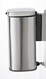 WENKO - Poubelle murale Sare 5l inox mate - vignette