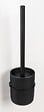 WENKO - Brosse WC Turbo-Loc Carpino, noir - vignette