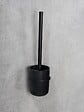 WENKO - Brosse WC Turbo-Loc Carpino, noir - vignette