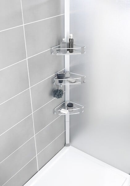 WENKO - Etagère de douche télescopique Purio - large
