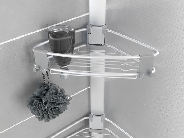 WENKO - Etagère de douche télescopique Purio - large