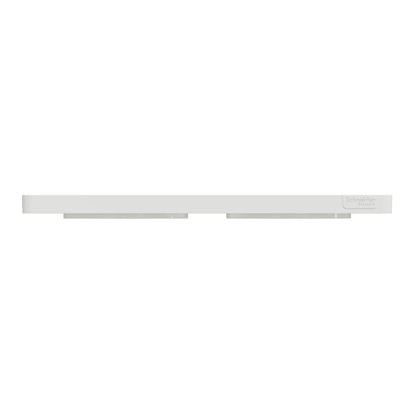 SCHNEIDER ELECTRIC - Odace Touch - plaque - blanc 2 postes horiz. ou vert - large