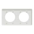 SCHNEIDER ELECTRIC - Odace Touch - plaque - blanc 2 postes horiz. ou vert - vignette