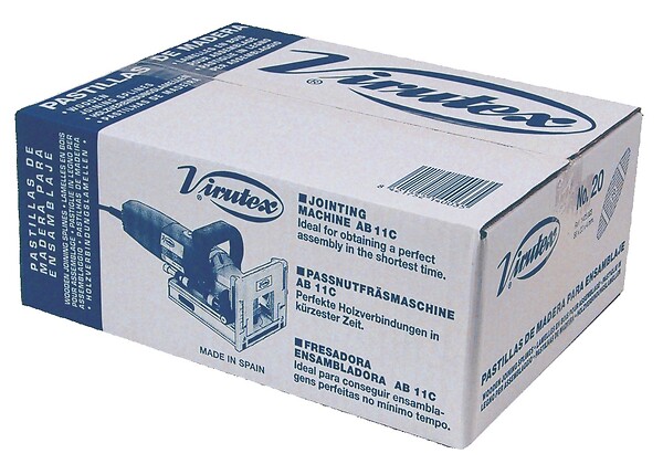 VIRUTEX - Boites de 1000 lamelles en bois NÂ°20 - VIRUTEX - 1405003 - large
