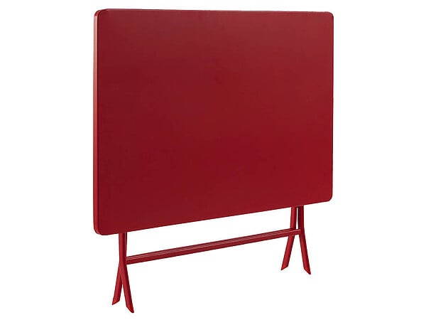 HESPERIDE - Table de jardin rectangle Greensboro 110 x 70 cm Groseille - Hespéride - large
