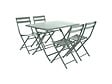 HESPERIDE - Table de jardin rectangle Greensboro 110 x 70 cm Olive - Hespéride - vignette