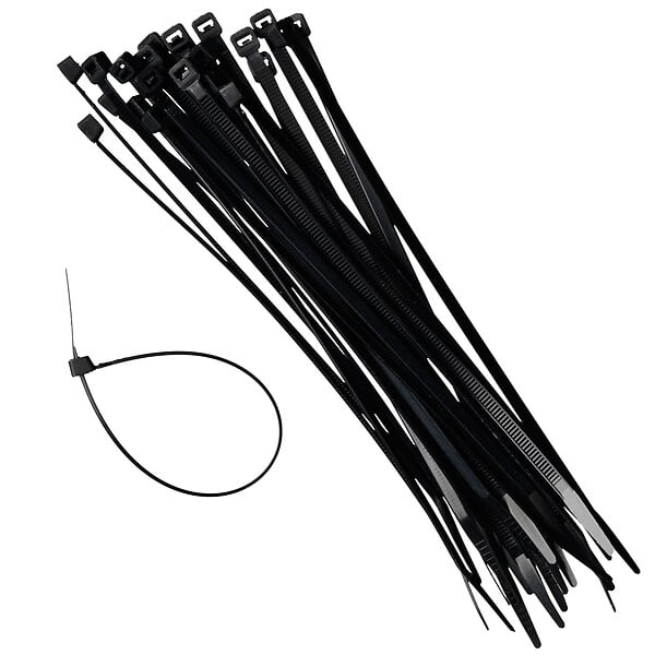 NATURE - Lot de 25 colliers de tuteurage type Colsons  - 20 cm - large