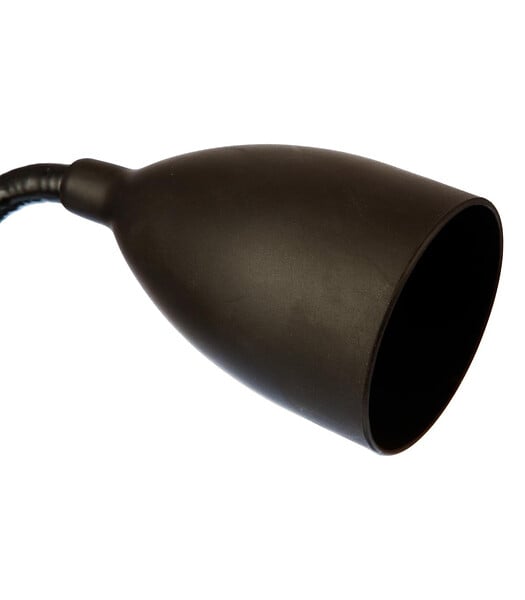 ATMOSPHERA - Lampe Pince en silicone et métal Noir - large