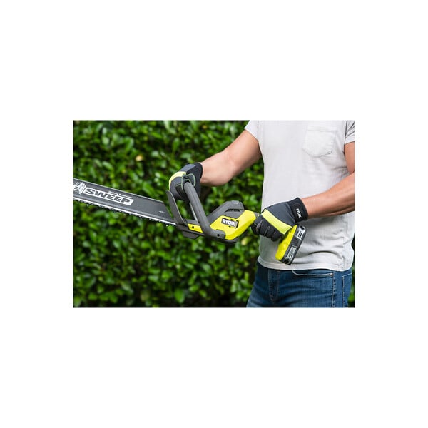 RYOBI - Taille-haies RYOBI 18V One+ - 1 batterie 2.0Ah - 1 chargeur - RY18HT55A-120 - large