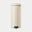 BRABANTIA - NewIcon Poubelle à Pédale, 30L - Soft Beige - vignette