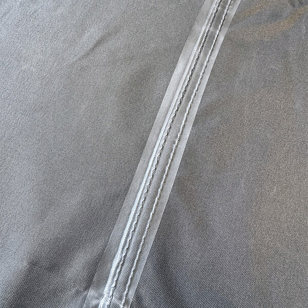 COTE STORE - Voile d'ombrage 5 x 5 x 5 m imperméable 220g/m² Haute densité - Tissu déperlant - Gris ardoise - large