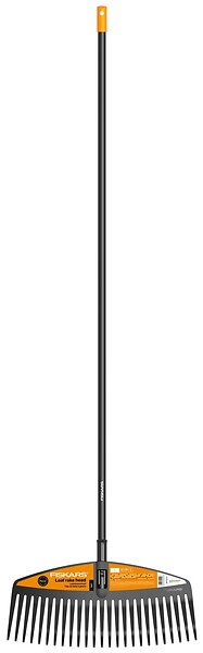 FISKARS - Balai à gazon L Solid 25 dents, largeur 52cm - large