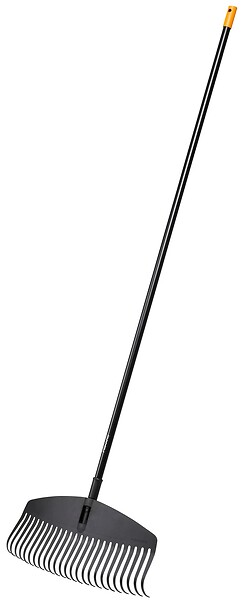 FISKARS - Balai à gazon L Solid 25 dents, largeur 52cm - large