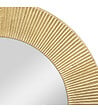 ATMOSPHERA - Grand Miroir mural en Métal Doré D 90 cm - vignette