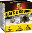 KB HOME DEFENSE - Anti-rats et souris 12 blocs 20gr - vignette
