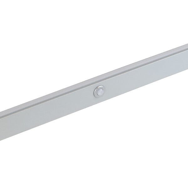EMUCA - barre de penderie pour armoire Castor avec lumière LED, batterie amovible et détecteur de mouvement, 558, Anodisé mat. - large