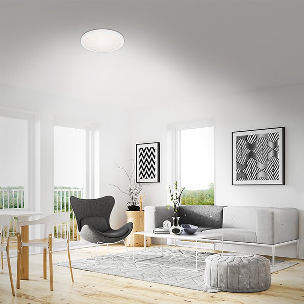 BRILONER - Plafonnier LED avec design étoilé - large