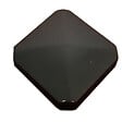 ALTONA - Chapeau poteau angle PVC ADELE anthracite - vignette