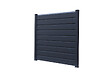 ALTONA - Chapeau poteau départ mur PVC ADELE anthracite - vignette