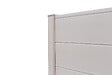 ALTONA - Lame de clôture pleine pvc blanc ADELE - L.150 x Ht.20 cm x Ep. 24 mm - vignette