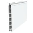ALTONA - Lame de clôture pleine pvc blanc ADELE - L.150 x Ht.20 cm x Ep. 24 mm - vignette