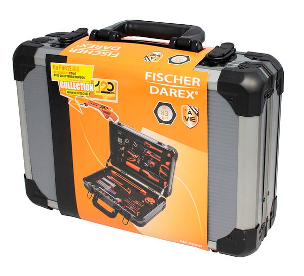 FISCHER DAREX - Valise 85 pcs collection 120 ans - large