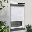 FRANCE COMBI - Volet roulant electrique recoupable solaire - blanc - 130x120cm - vignette