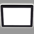 BRILONER - Panneau LED ultra plat - noir - 1xLED-12W - vignette