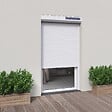 FRANCE COMBI - Volet roulant electrique recoupable solaire - blanc - 215x120cm - vignette