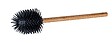 WENKO - Brosse silic. à manche bambou 75mm noir - vignette