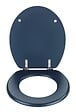 WENKO - Abattant Prima bleu marine mat FSC - vignette