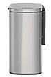 WENKO - Poubelle murale Sare 5l inox brillant - vignette