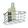 WENKO - Etagère  d'angle Trestina, inox - vignette