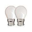 XANLITE - Lot de 2 ampoules filament LED P45, culot E14, puissance équivalente 60W, flux 806 lm, lumière blanc neutre 4000 K - vignette