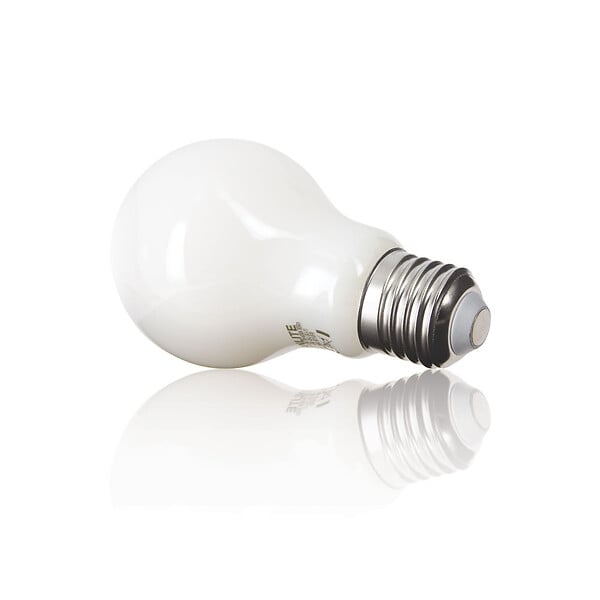 XANLITE - Lot de 2 ampoules Filament LED opaques, culot E27, forme A60, puissance équivalente 60W, flux 806 lm, lumière blanc chaud 2700 K - large
