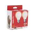 XANLITE - Lot de 2 ampoules Filament LED opaques, culot E27, forme A60, puissance équivalente 60W, flux 806 lm, lumière blanc neutre 4000 K - vignette