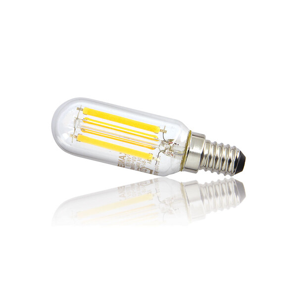 XANLITE - Ampoule Filament LED T26, culot E14, puissance 6,5W, équivalent 60W, flux 806 lm, lumière blanc chaud 2700 K, éclairage compact - large