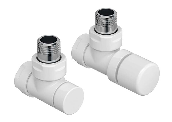 ACOVA - Kit robinetterie thermostatisable équerre chromé 1/2'' - ACOVA - 991368 - large