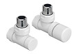 ACOVA - Kit robinetterie thermostatisable équerre chromé 1/2'' - ACOVA - 991368 - vignette