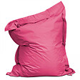 OVIALA - Pouf de jardin en polyester rose 180 x 145 cm - Solys - vignette